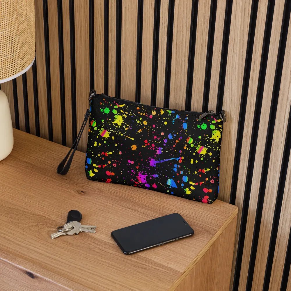 Neon Splatter Burst Crossbody Bag product image (5)