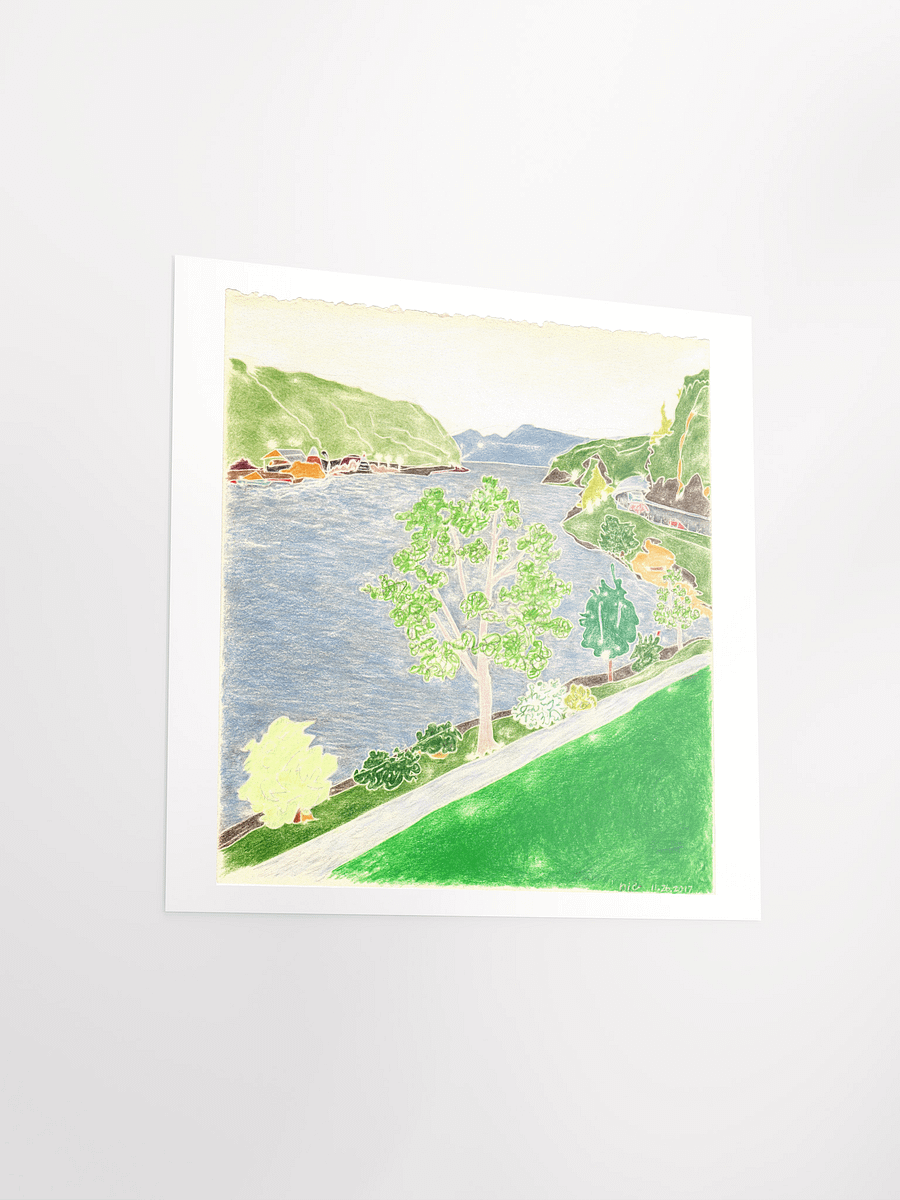 View 1 from the Hood River, Oregon Best Western 11.26.17 Print product image (6)