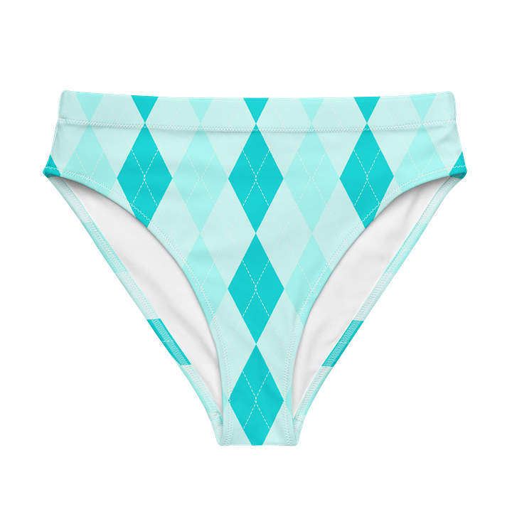 Blue Argyle Paradise Bikini Bottom product image (1)