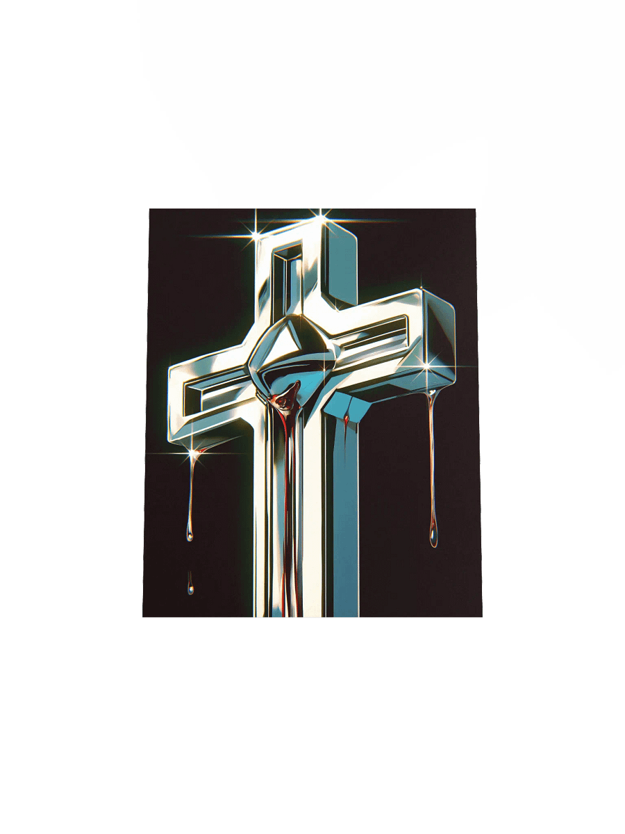 Metallic Cross Matte Poster product image (19)