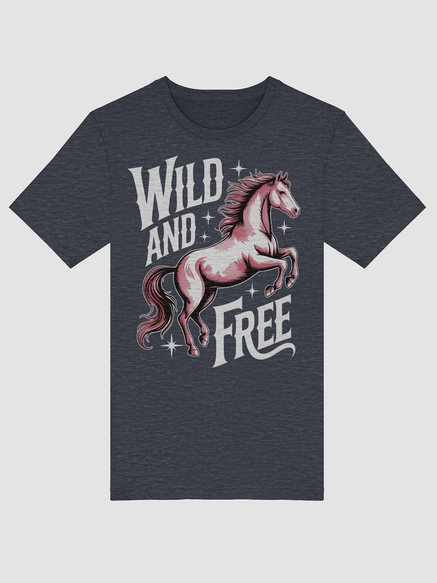 Wild and Free Rearing Horse T-Shirt product image (50)