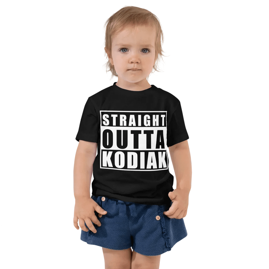 Straight Outta Kodiak Toddler T-shirt product image (1)
