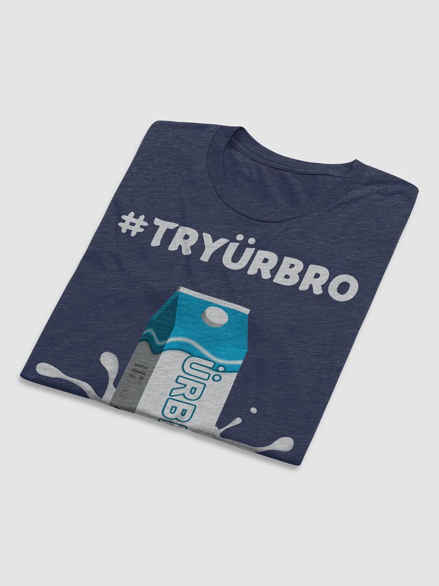 Tryurbro Milk | Triblend T-shirt | Dark | Wave #1 product image (4)