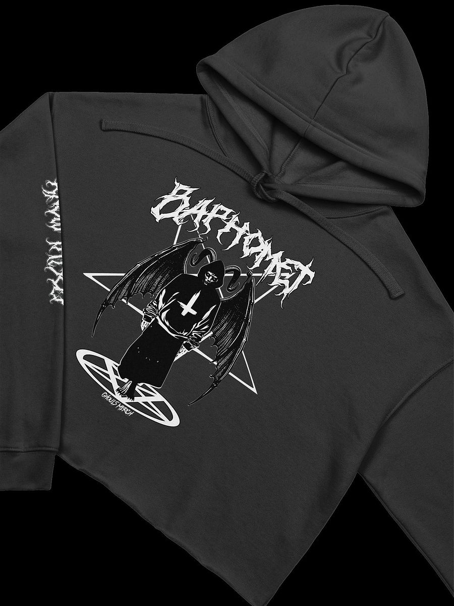 Baphomet Crop Hoodie product image (3)