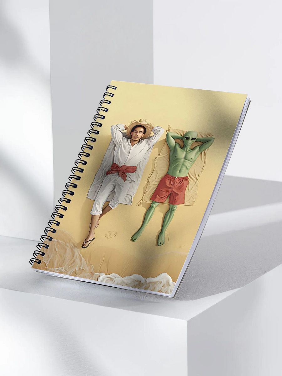 Libreta Jíbaro y Alien en la Playa product image (3)