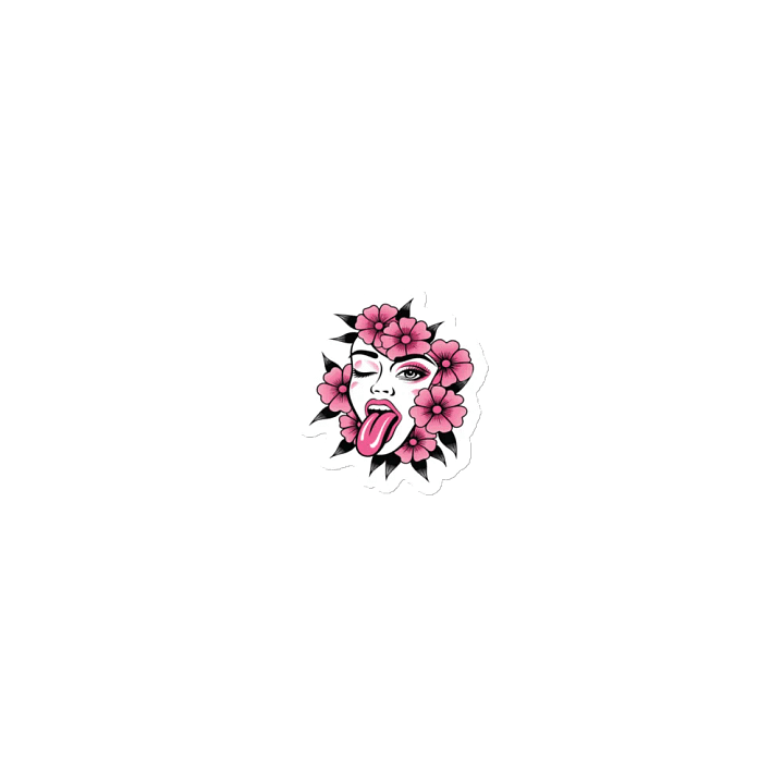 Floral Wink Die-Cut Magnets product image (1)