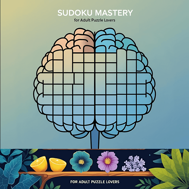 Sudoku Mastery – Focus & Flow Edition for Adult Puzzle Lovers product image (1)
