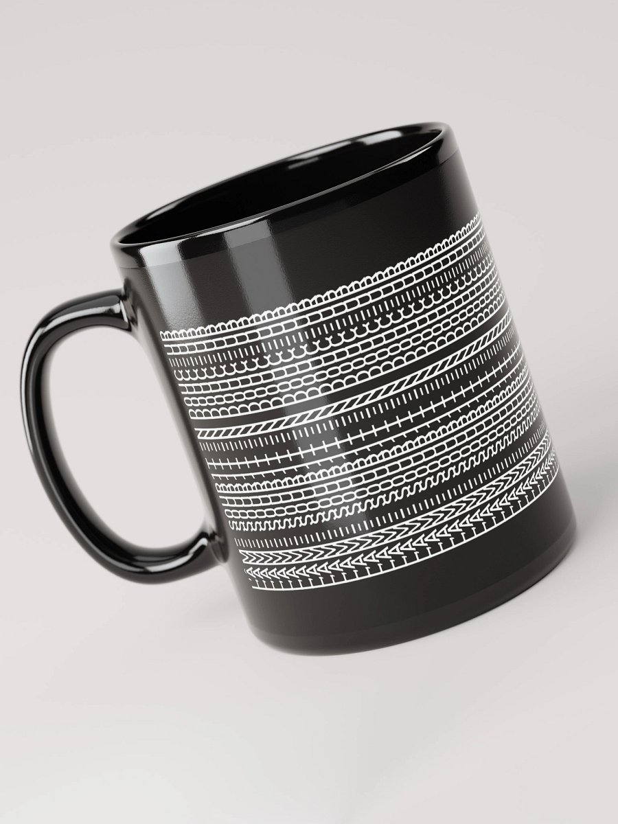 Mug Noir Codé Zen Blanc - L'Ame Sourit en Douceur - Cadeau élégant product image (3)