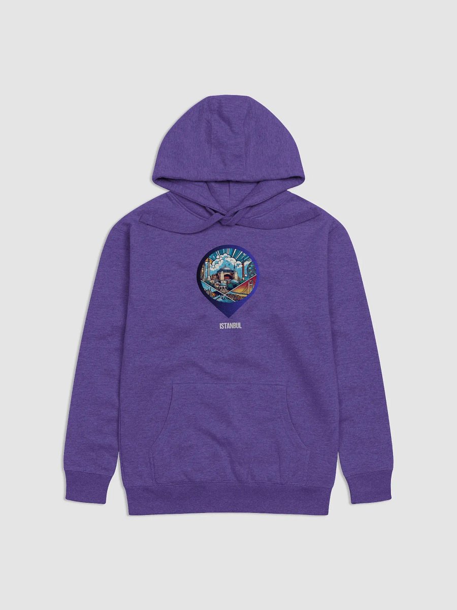 Cotton Heritage Unisex Premium Hoodie | AI design istanbul city product image (2)