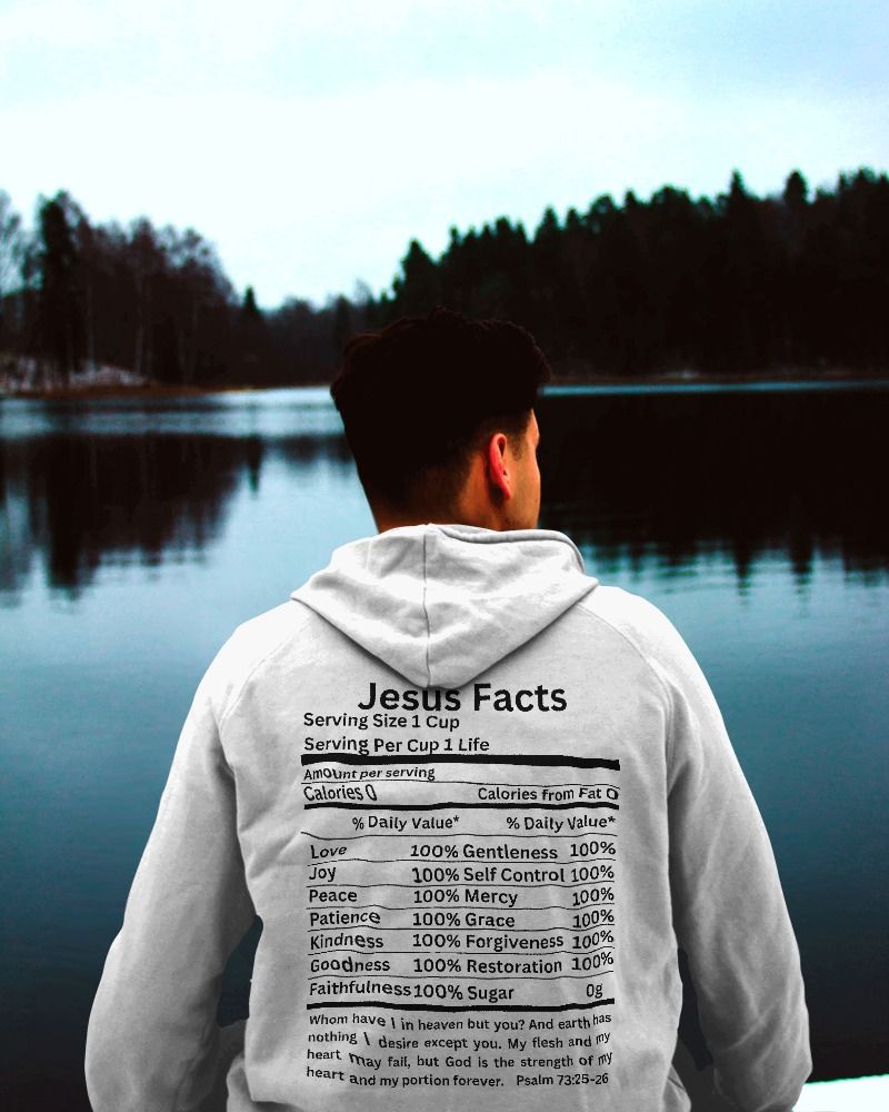 Jesus facts Unisex hoodie product image (3)