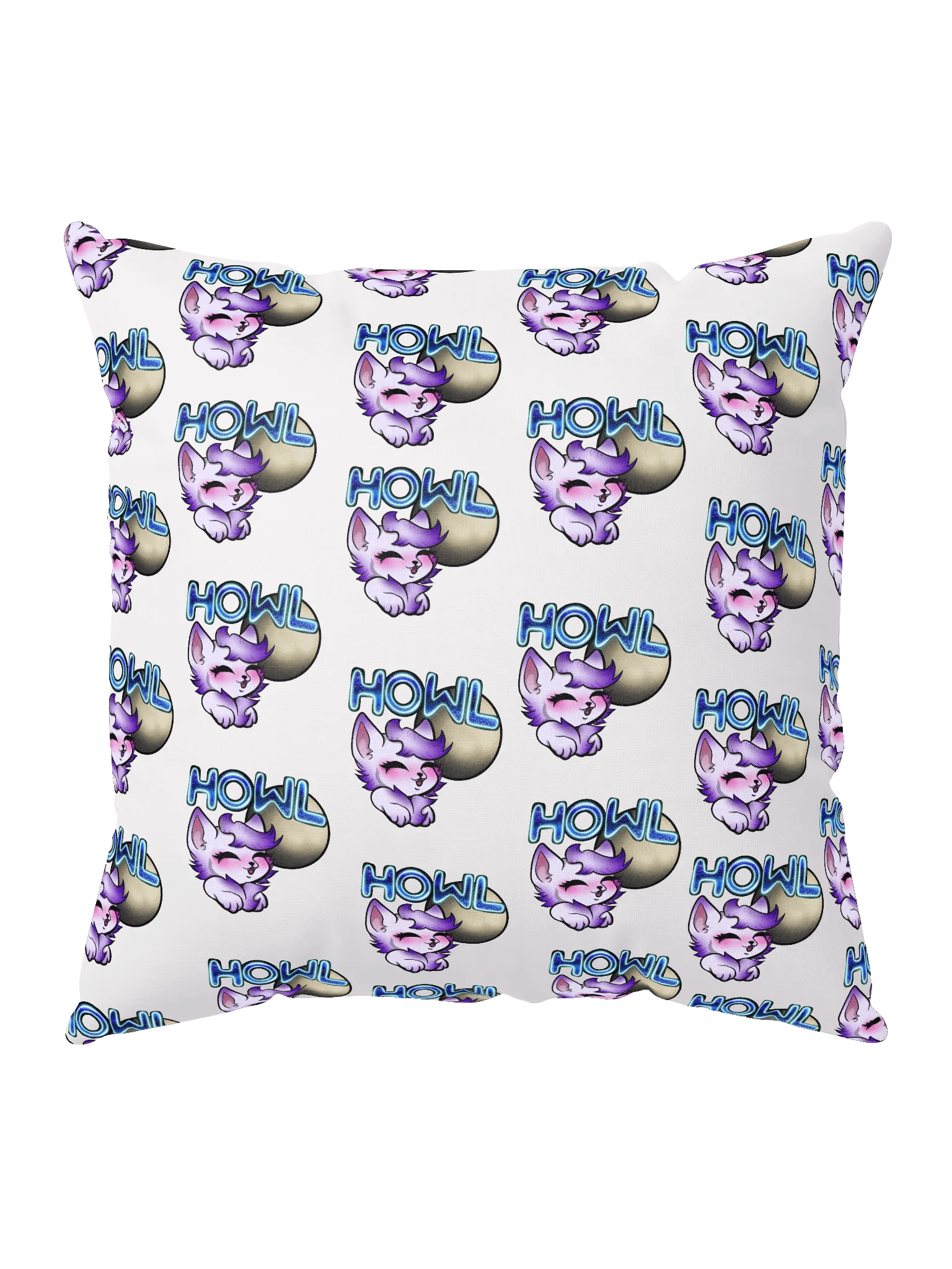 Howling Nights All-Over Print Pillow- White product image (5)