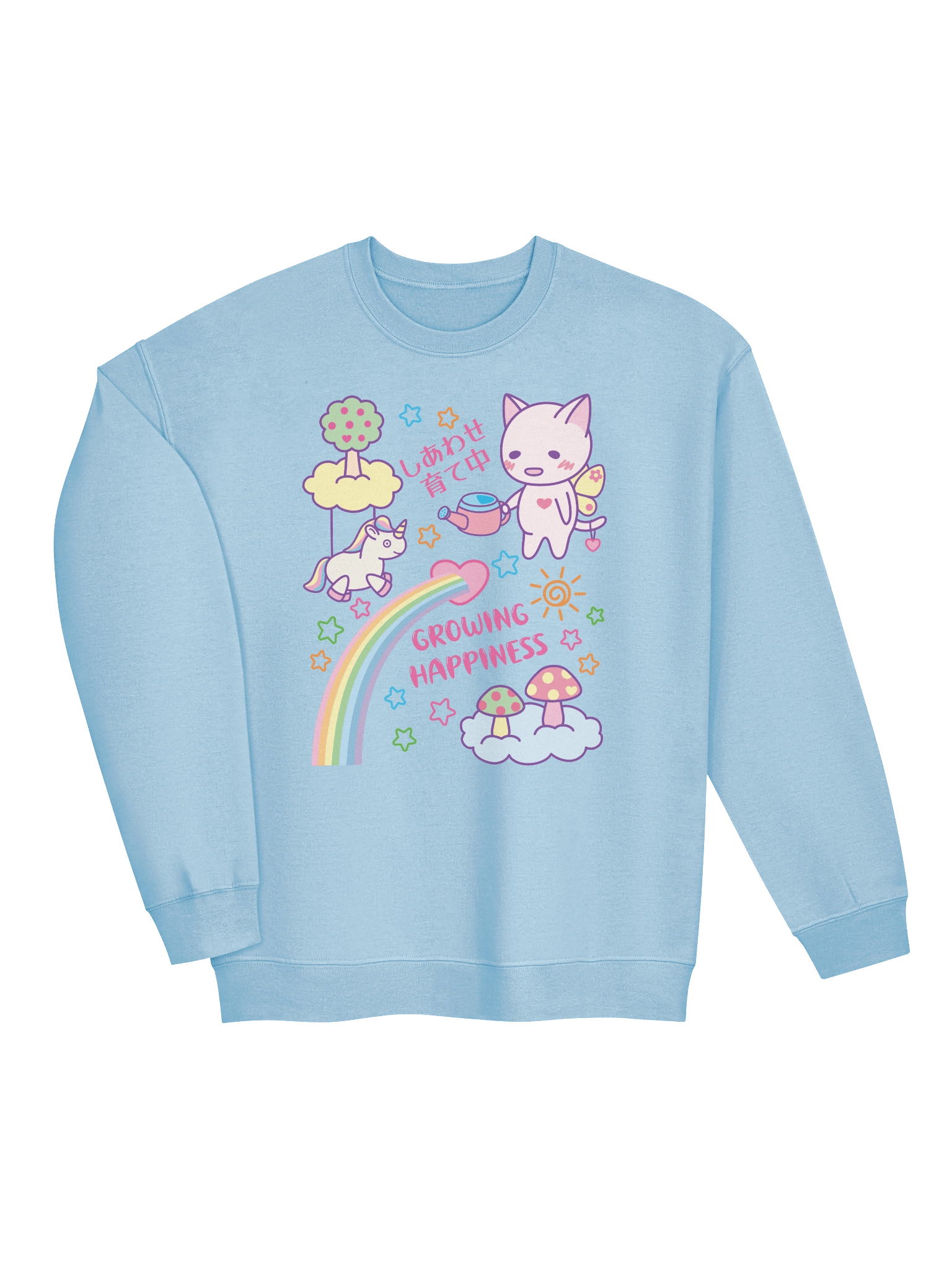 Happy Butterfly Kitty - Unisex Adult Sweatshirt product image (7)