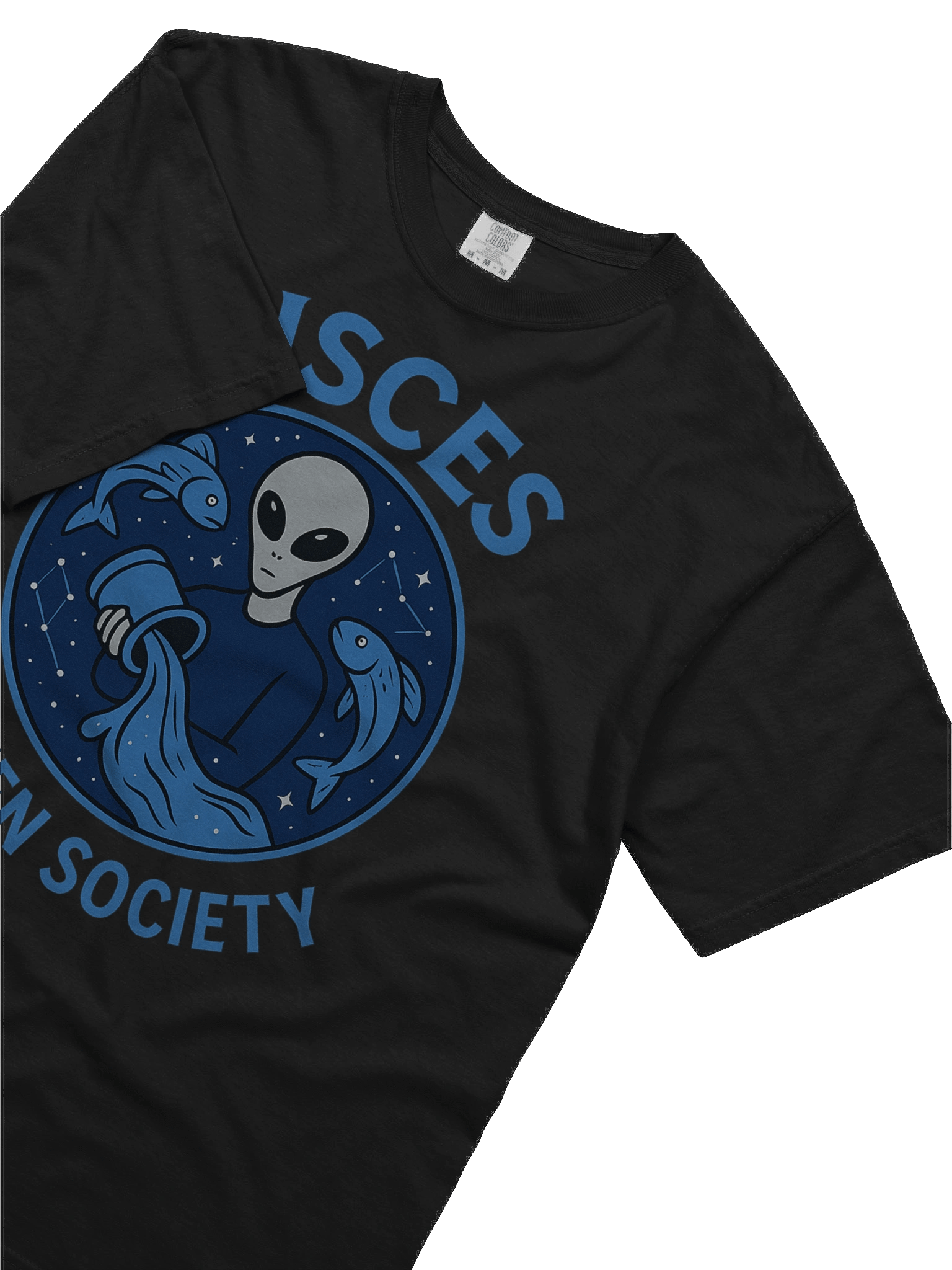 Pisces Alien Society Cotton Tee product image (5)