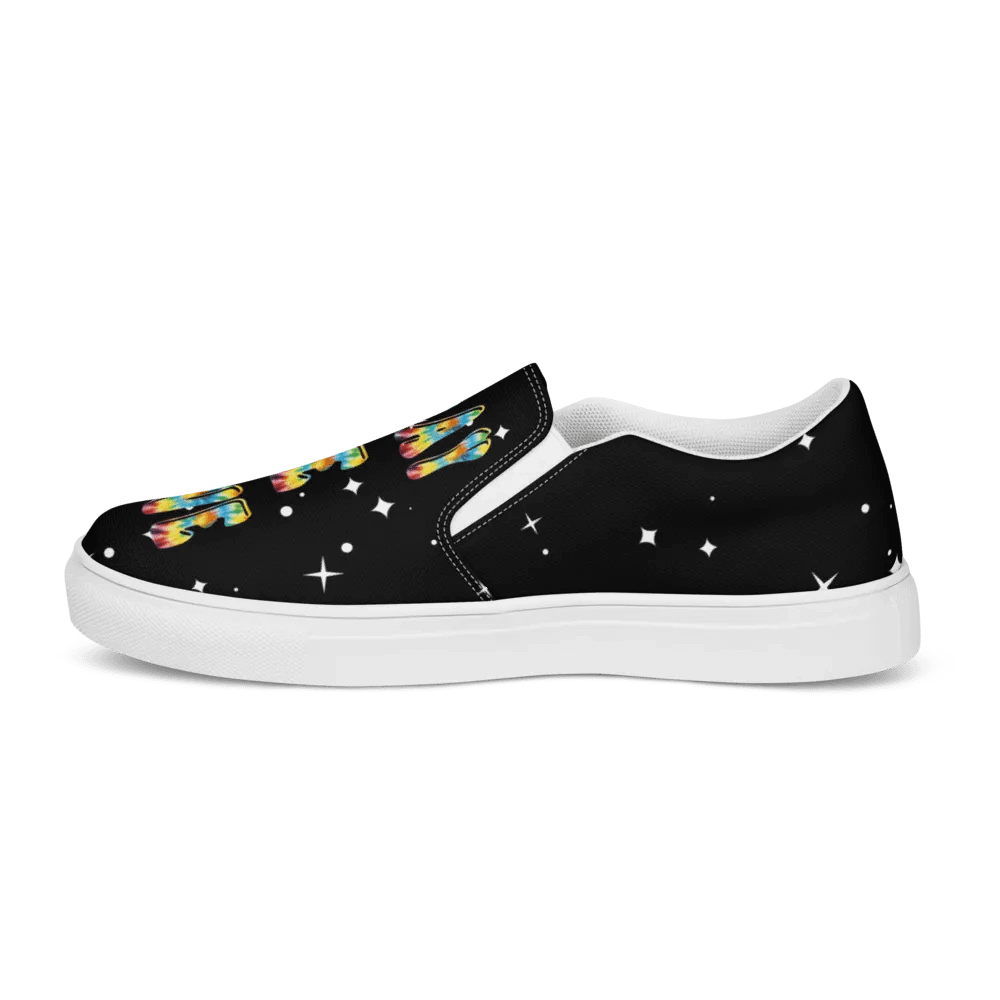 Peace sign womens slip-ons product image (11)