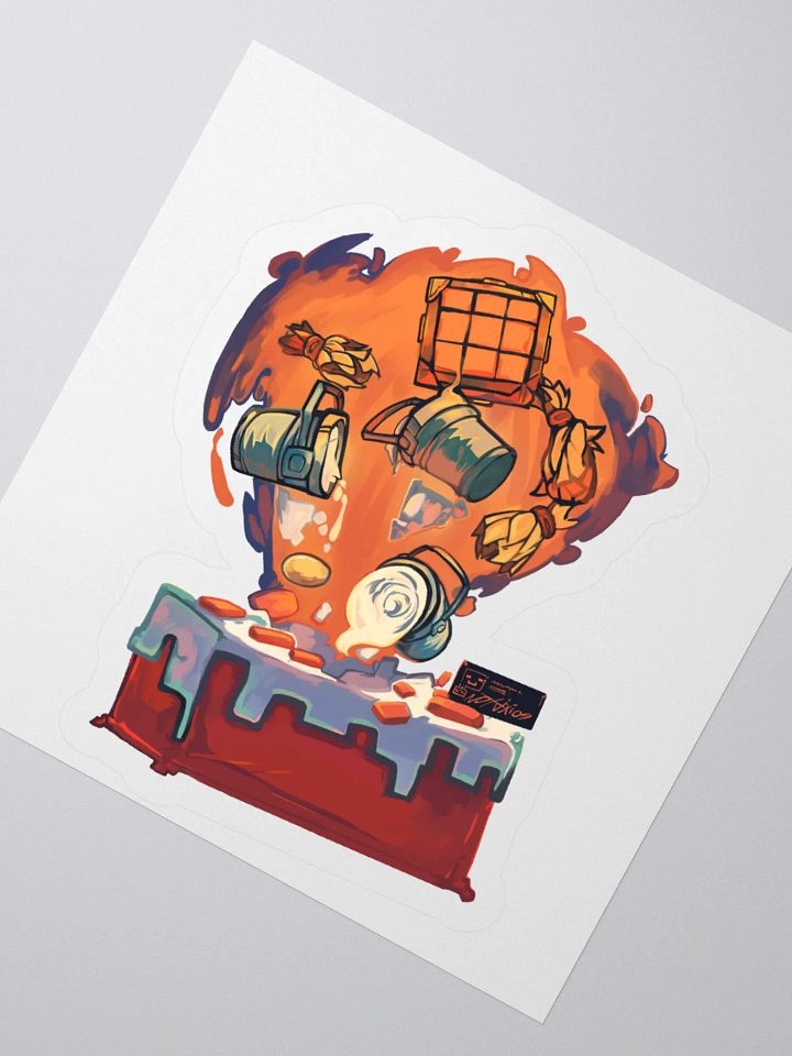 "I'll Make a Cake" Design Sticker product image (2)