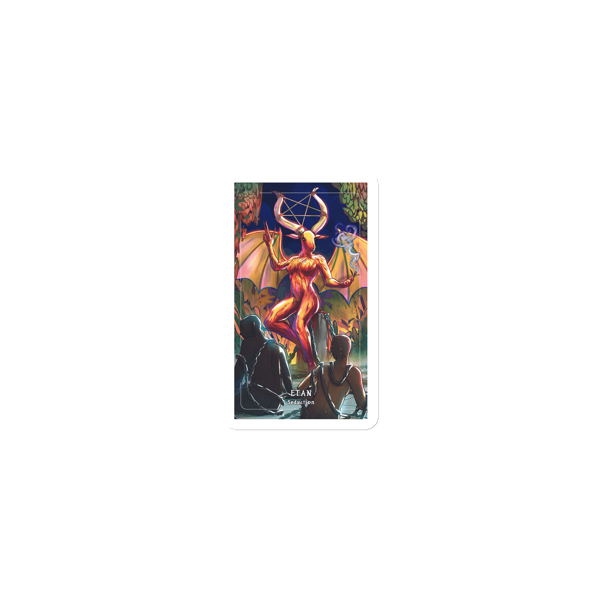 The Devil's Advocate Magnet Oracle Card product image (1)