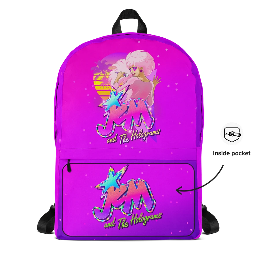 Jem Vaporwave Tribute Backpack product image (6)