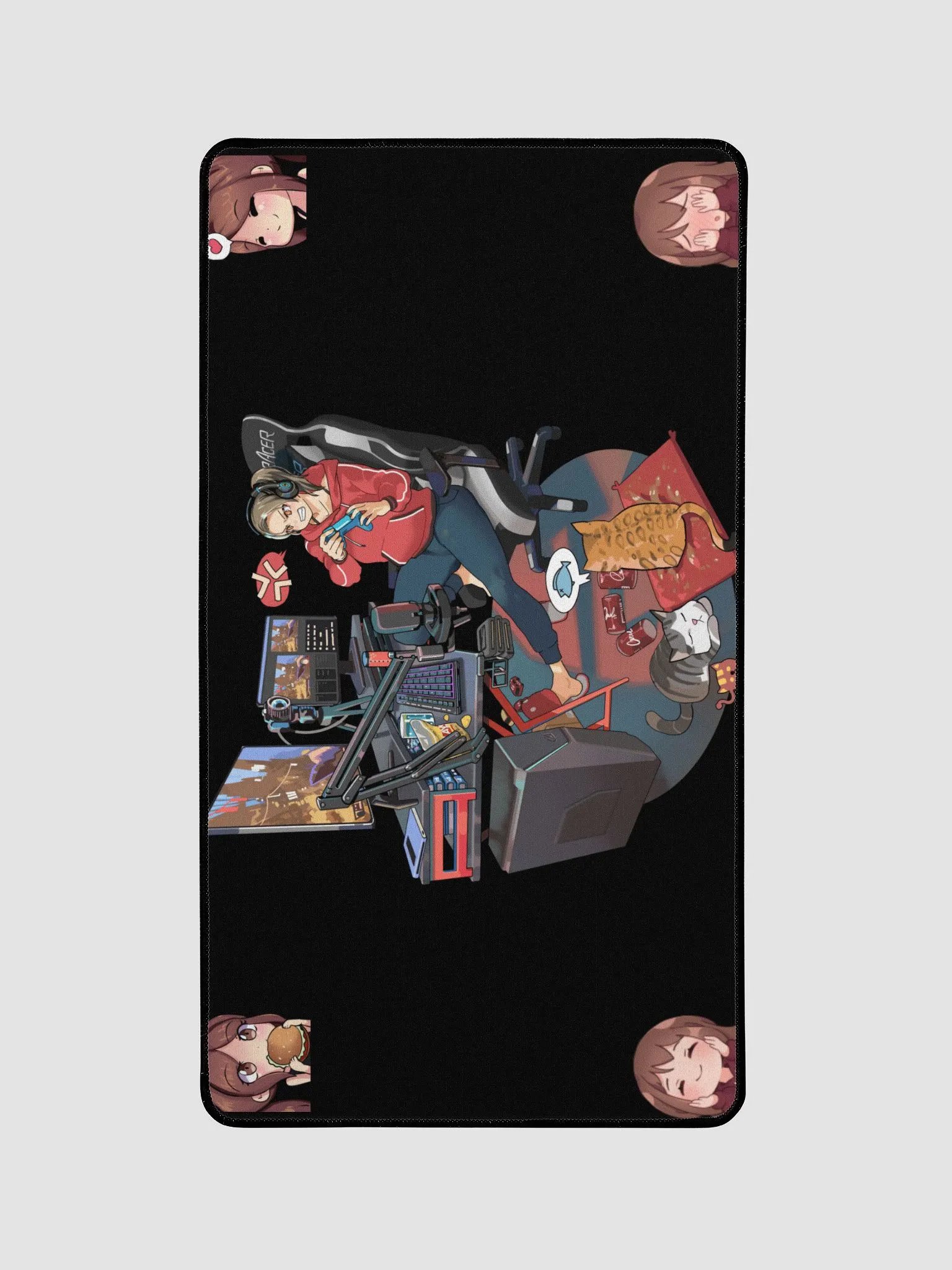 Old School Lily pad ~ Desk Mat 12 x 22 by Spoke product image (1)