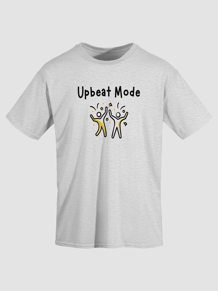 "Upbeat Mode" Unisex Cotton T-Shirt product image (75)