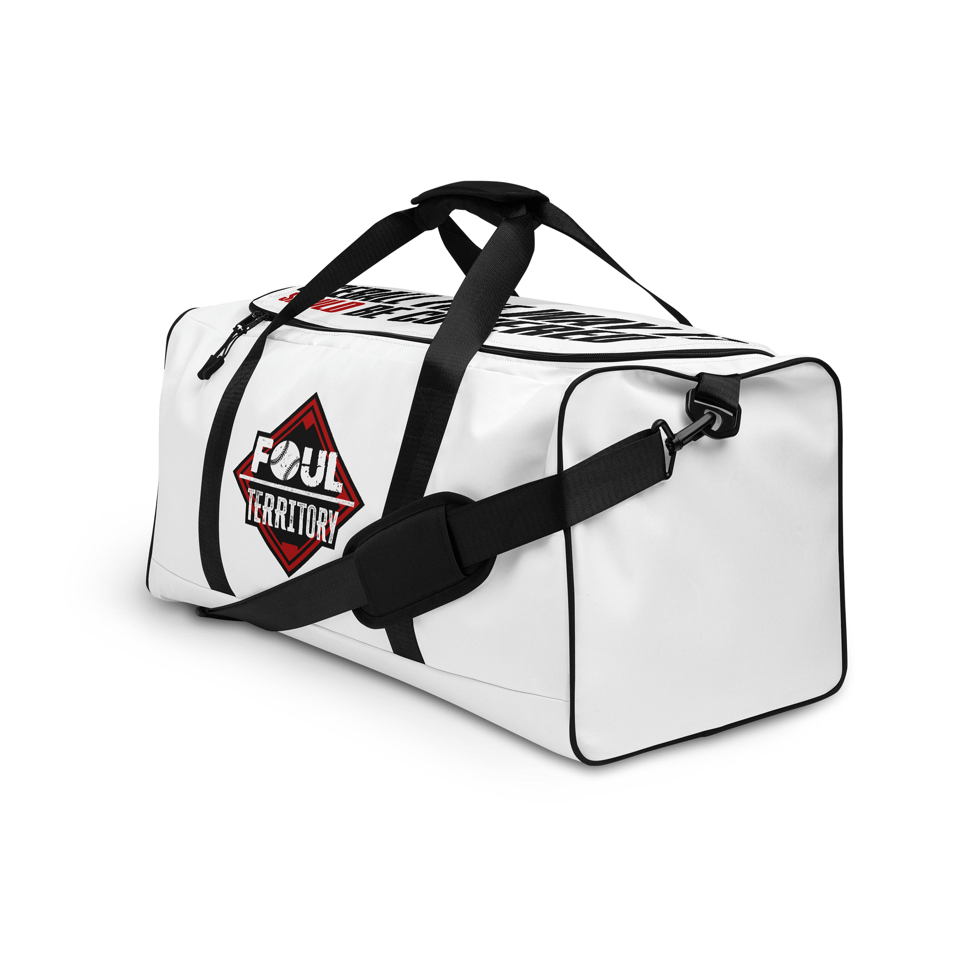 Foul Territory White Duffle Bag product image (5)