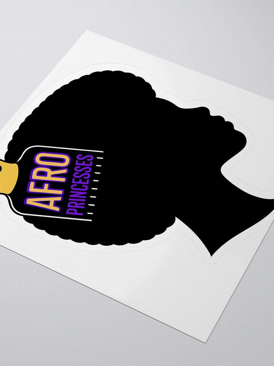 4 x 4 Afro Princesses Sticker product image (3)