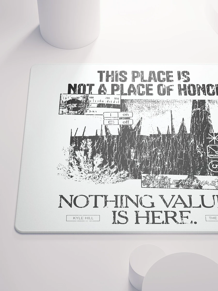 THIS IS NOT A PLACE OF HONOR (mousepad) product image (6)