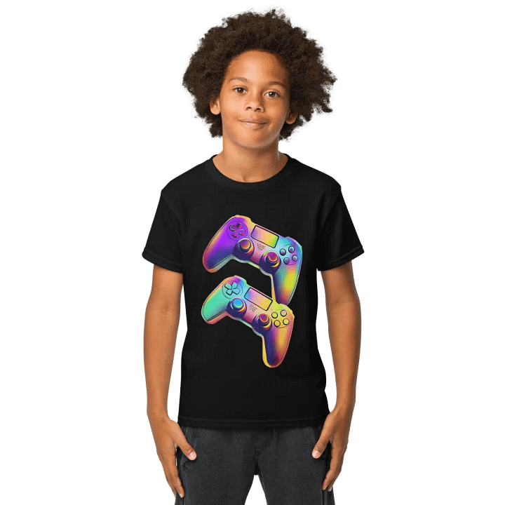 Rainbow Glow Youth Sports Tee product image (1)