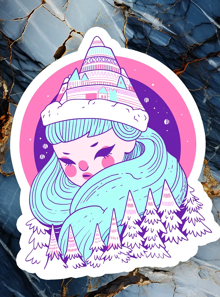 Ski Lodge | Die-Cut Magnet product image (1)