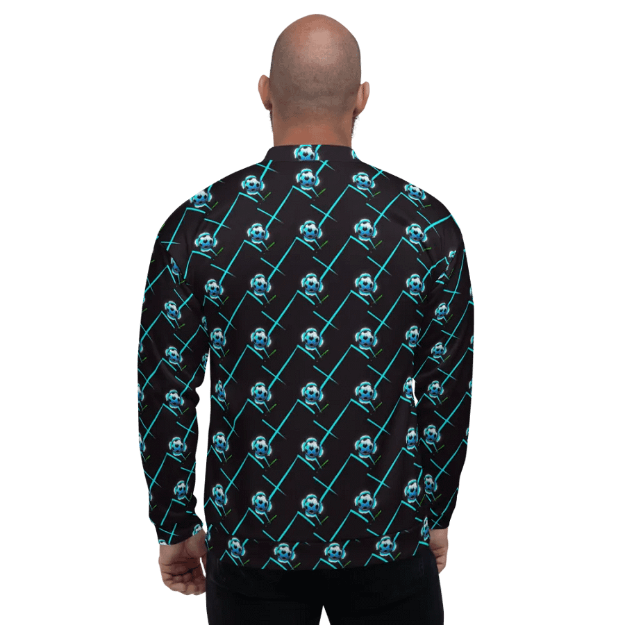 Game Day Soccer European Football All Over Print Bomber Jacket product image (4)