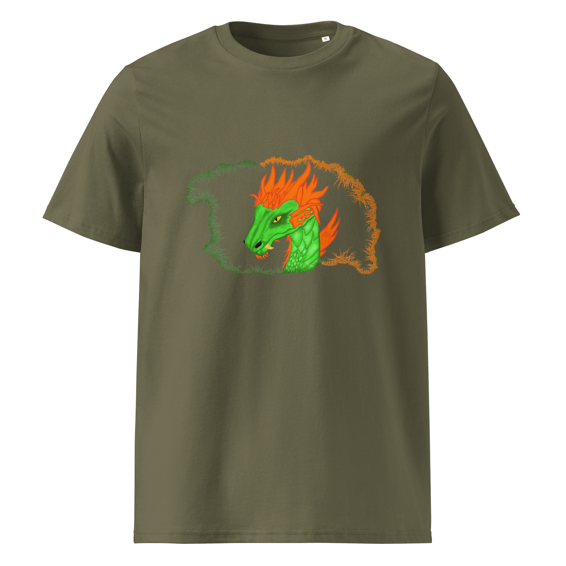 Dragon's Fury Organic Cotton T-Shirt product image (1)