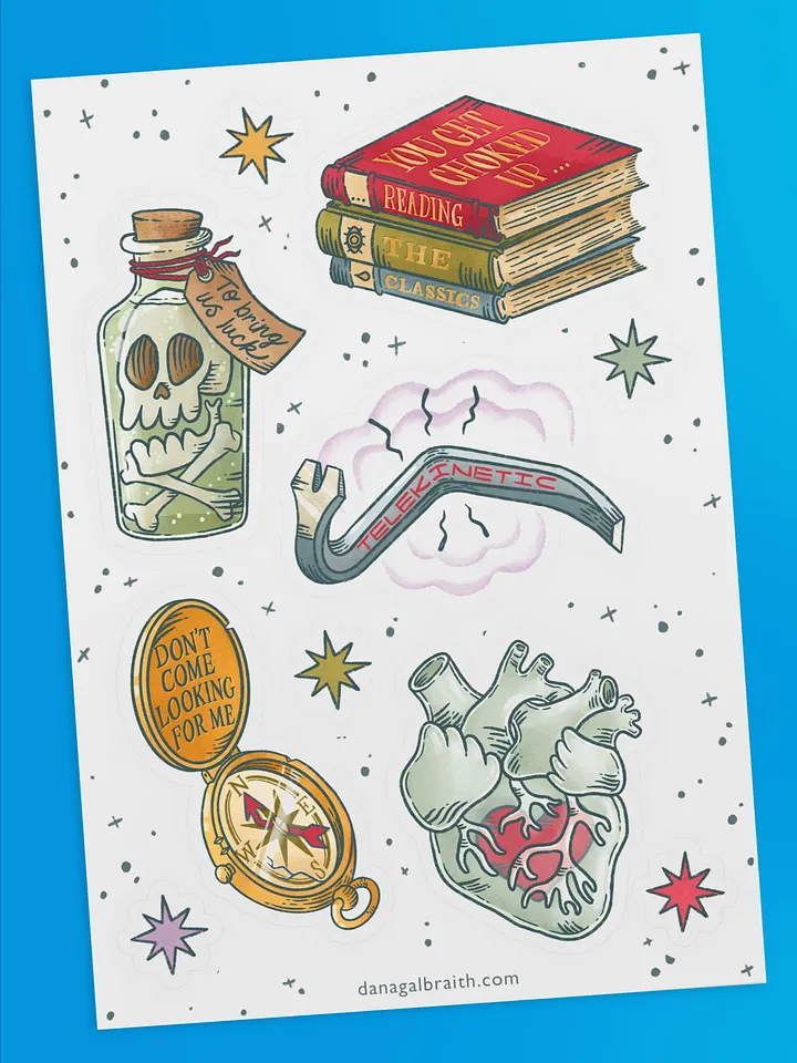Crowbar Sticker Sheet product image (1)