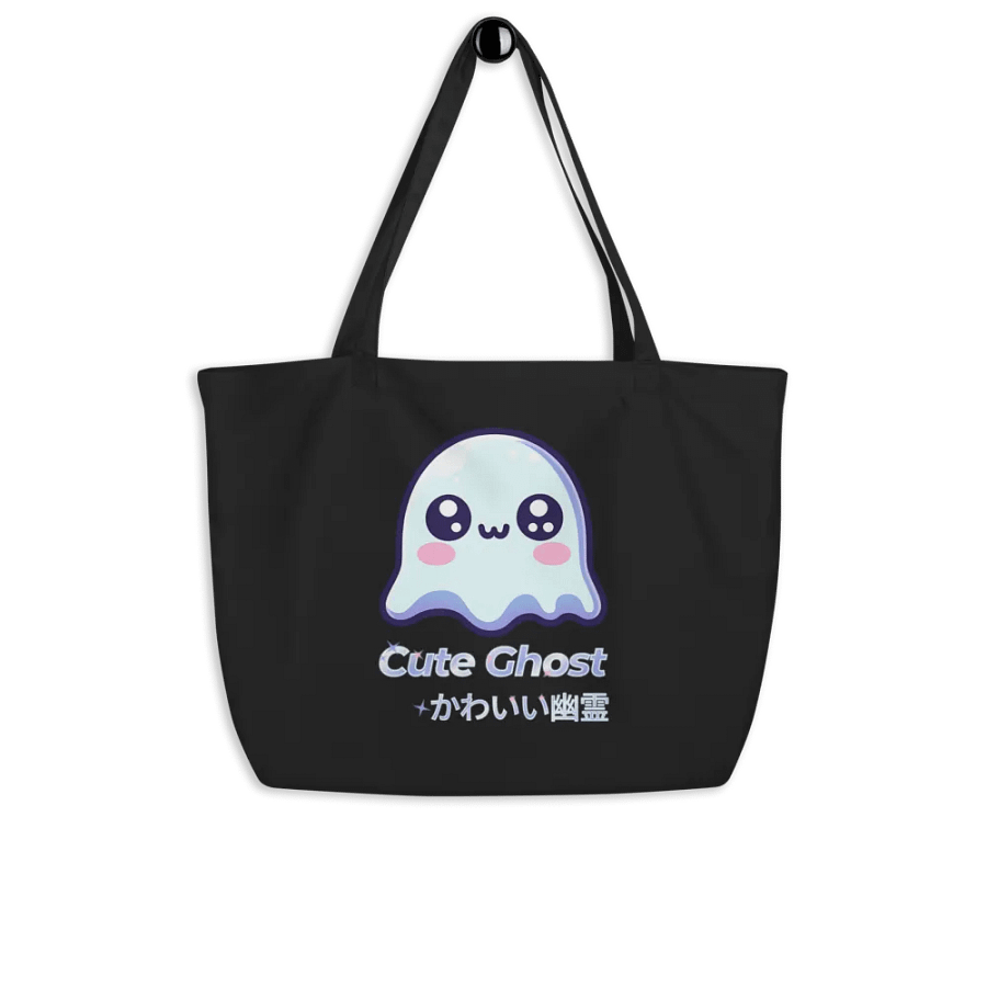 Cute Ghost Eco-Friendly Tote Bag product image (4)