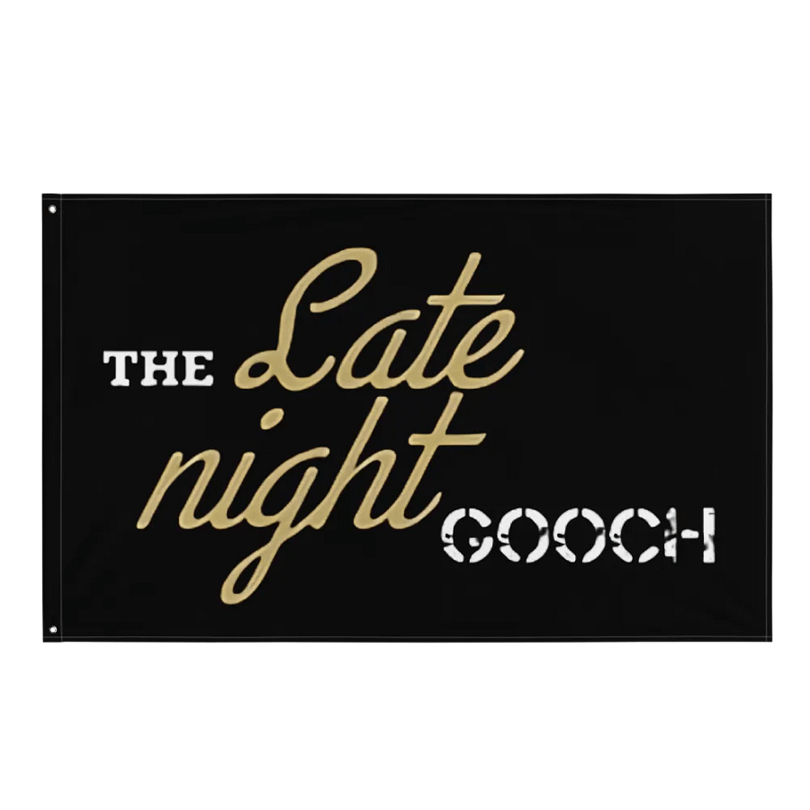 Late Night Gooch flag product image (1)