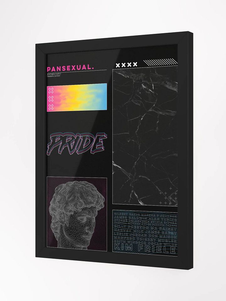 Pansexual Pride Framed Poster product image (7)