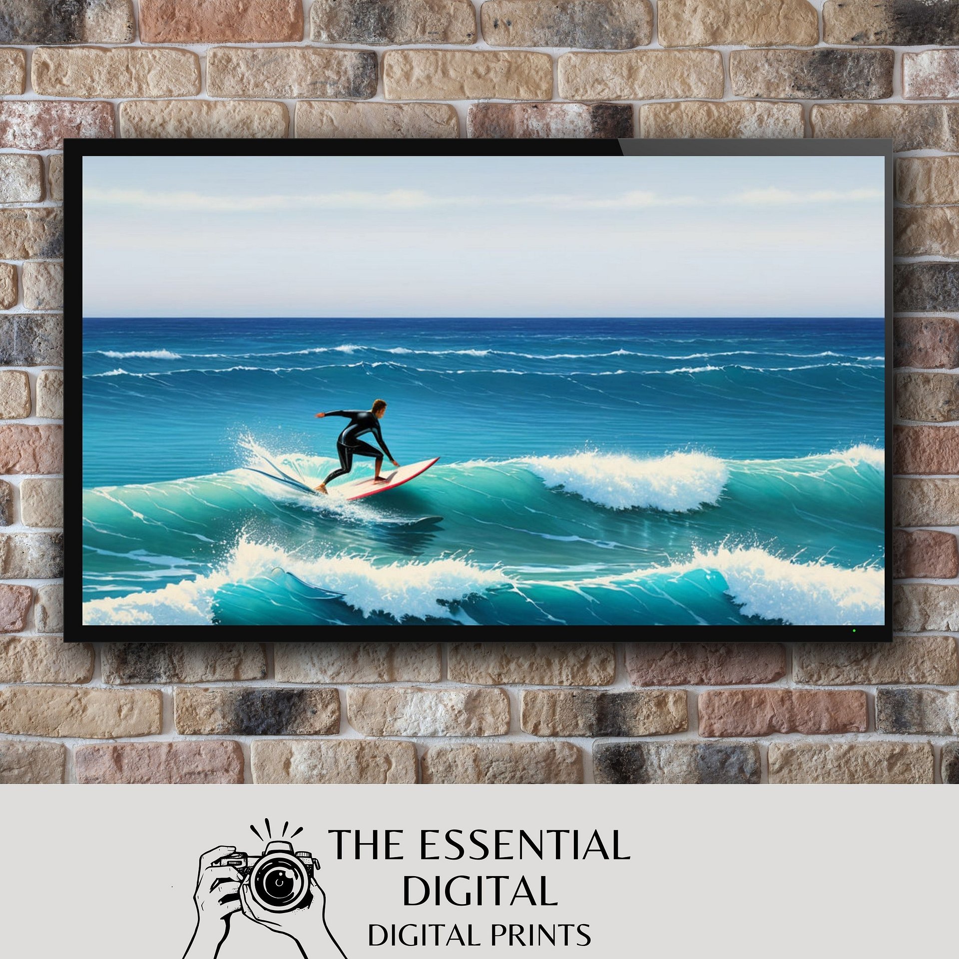 Surf's Up TV Frame Art product image (1)