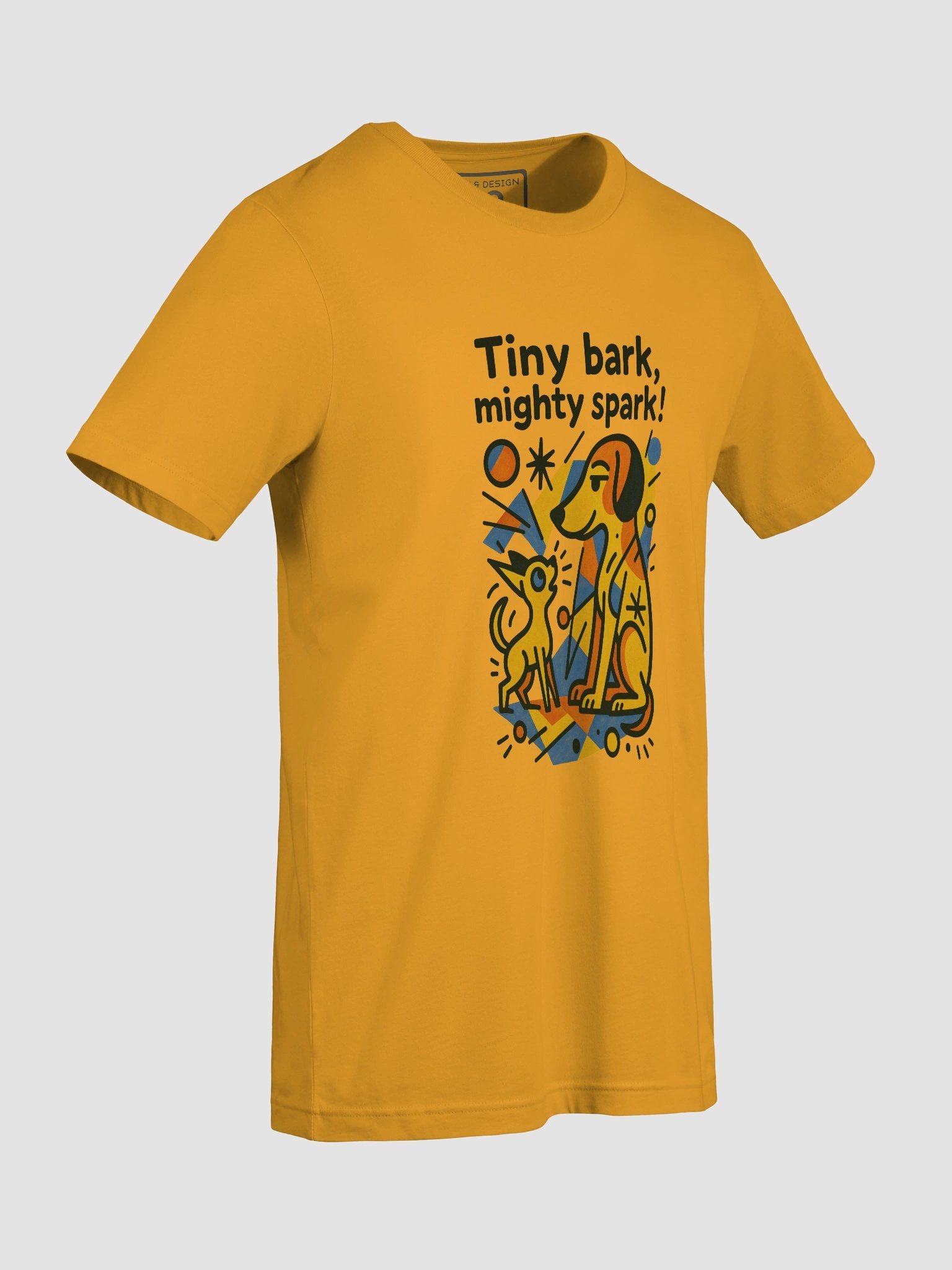 Tiny Bark, Mighty Spark – Statement Tee for Big Personality product image (87)