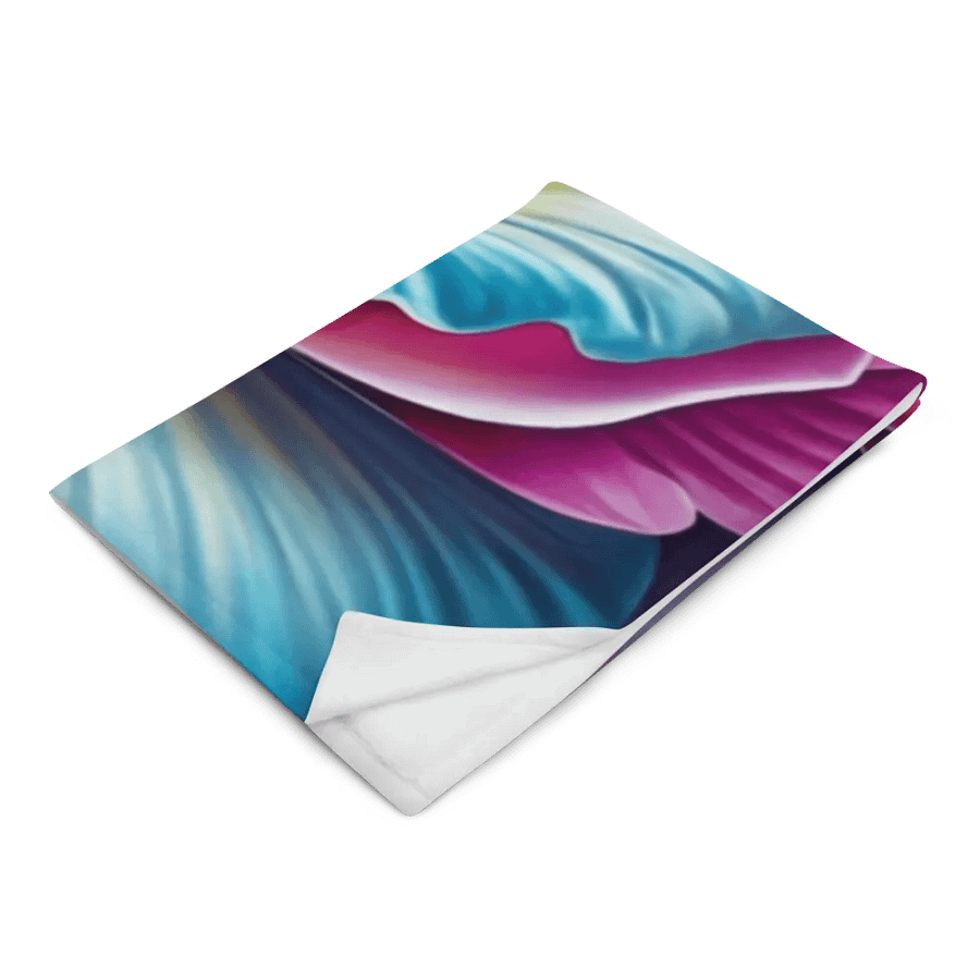 Exotic Colorful Rose Throw Blanket product image (4)