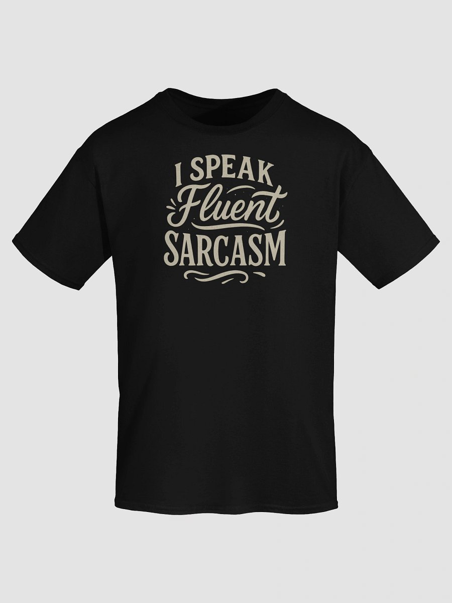 Fluent in Sass – Retro Sarcasm Expert Tee product image (7)
