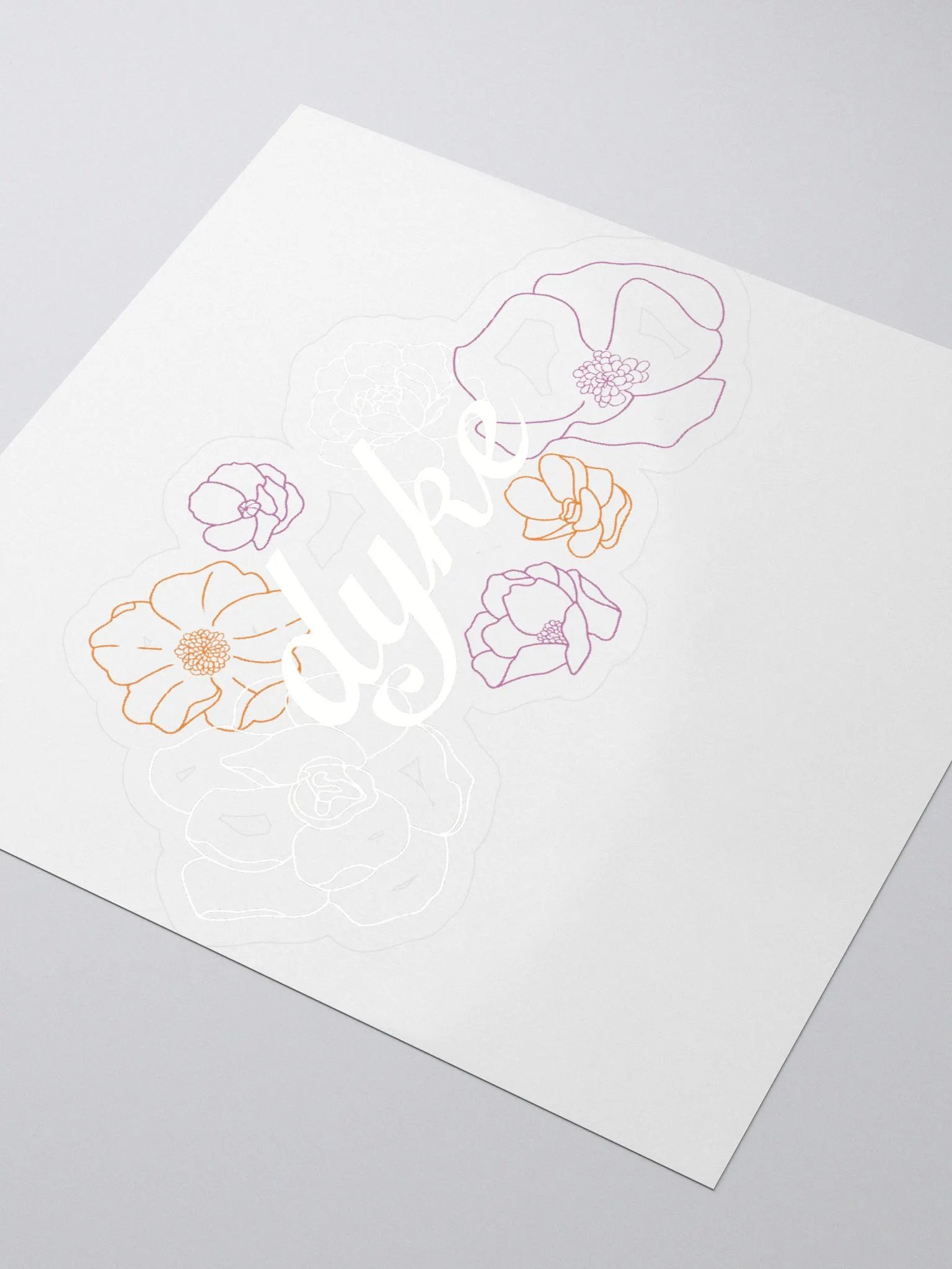 dyke sticker :) product image (3)