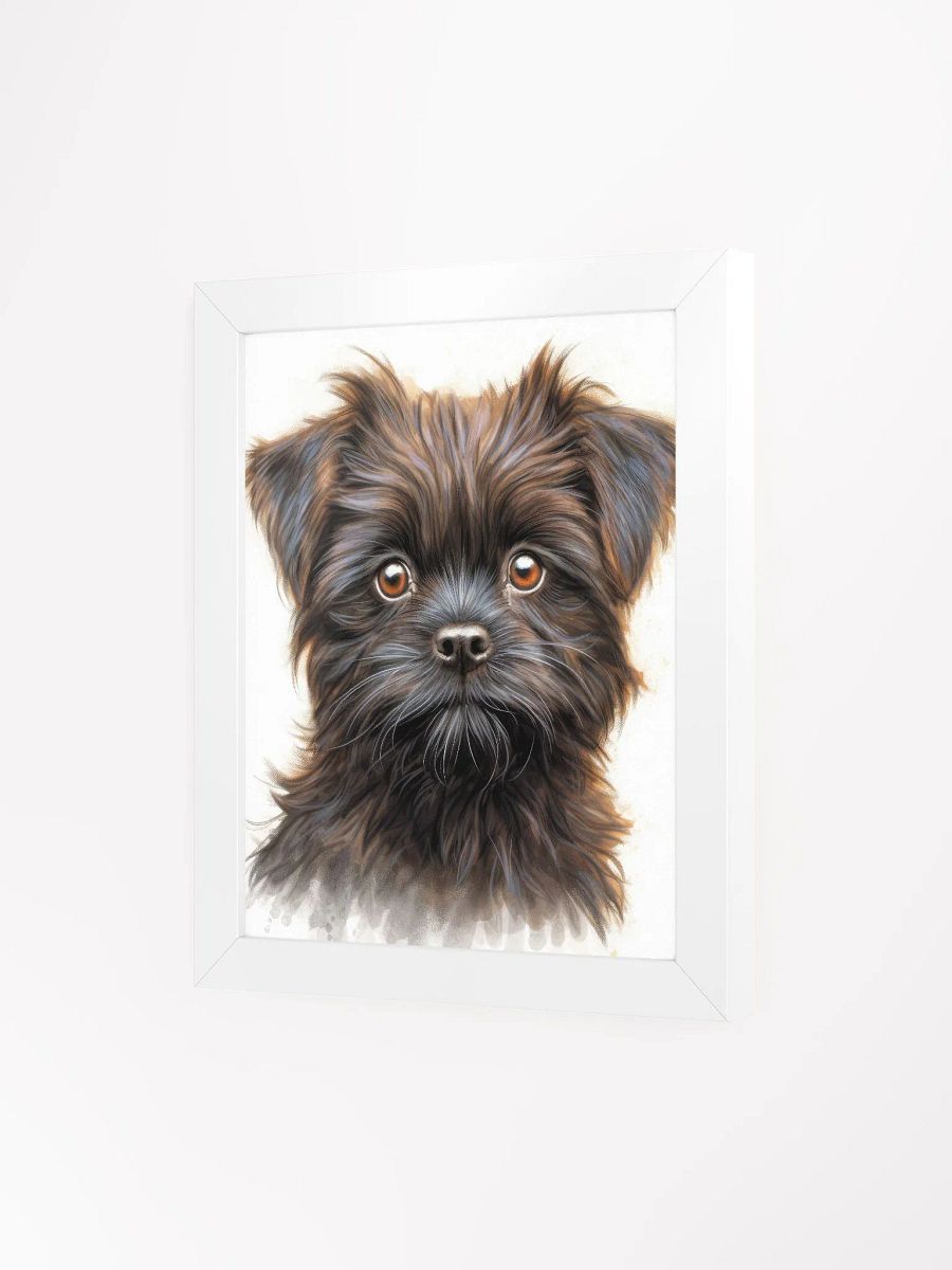 Affenpinscher Puppy Portrait Watercolor Wall Art product image (3)
