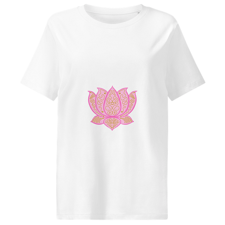 Lotus Elegance Organic Cotton T-Shirt product image (1)