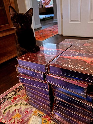 With the help of my new furry friends, the Dragon Queen special editions are shipping out this WEEK!💕

Plus a big thank you t...