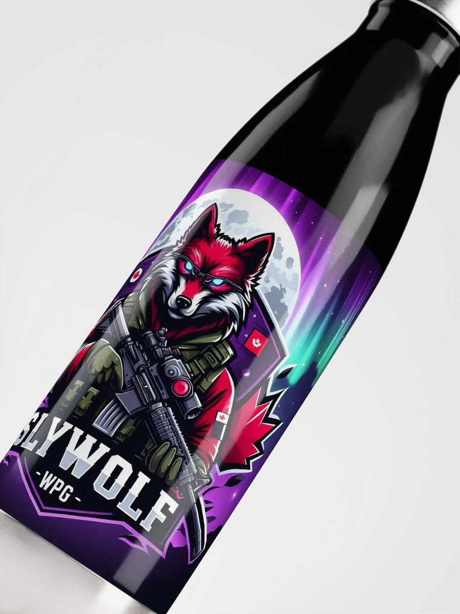 Sly Wolf Stainless Steel Water Bottle product image (5)