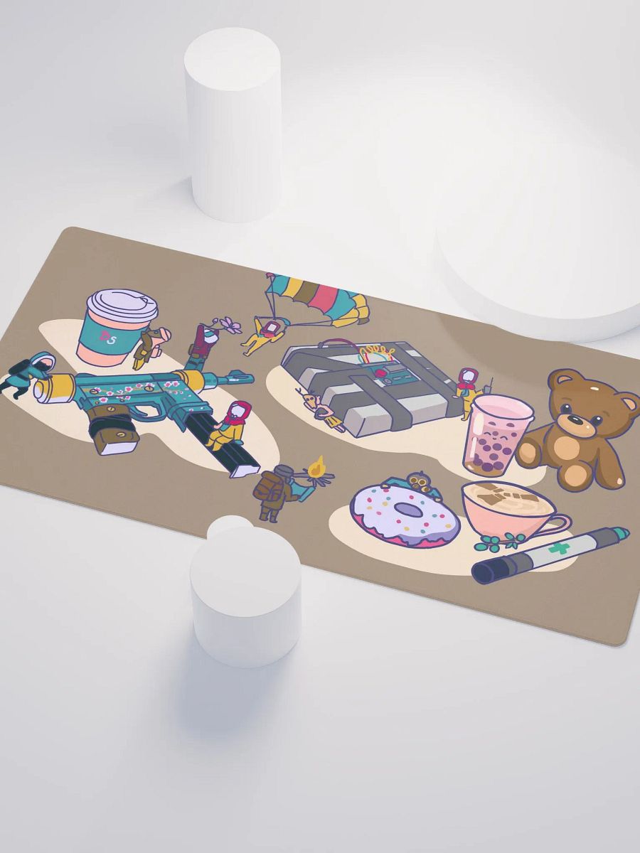 Rust Hazzy Chibi Mouse Pad - Brown product image (3)
