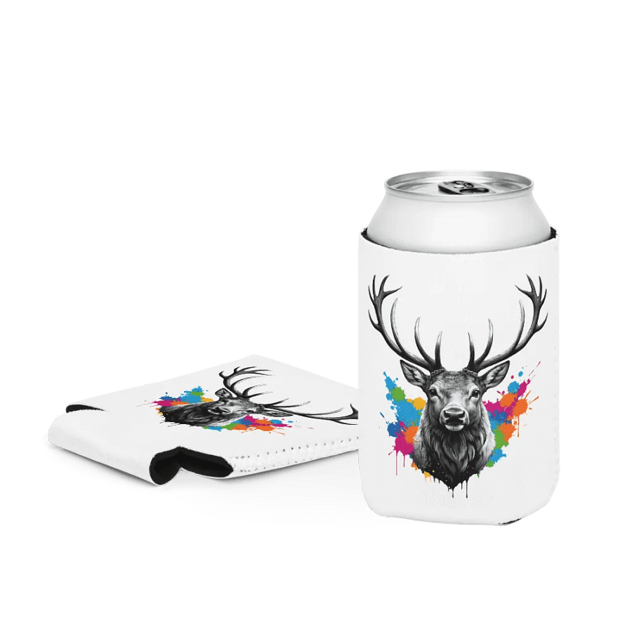 Colorful Elk Coozie 12oz product image (3)