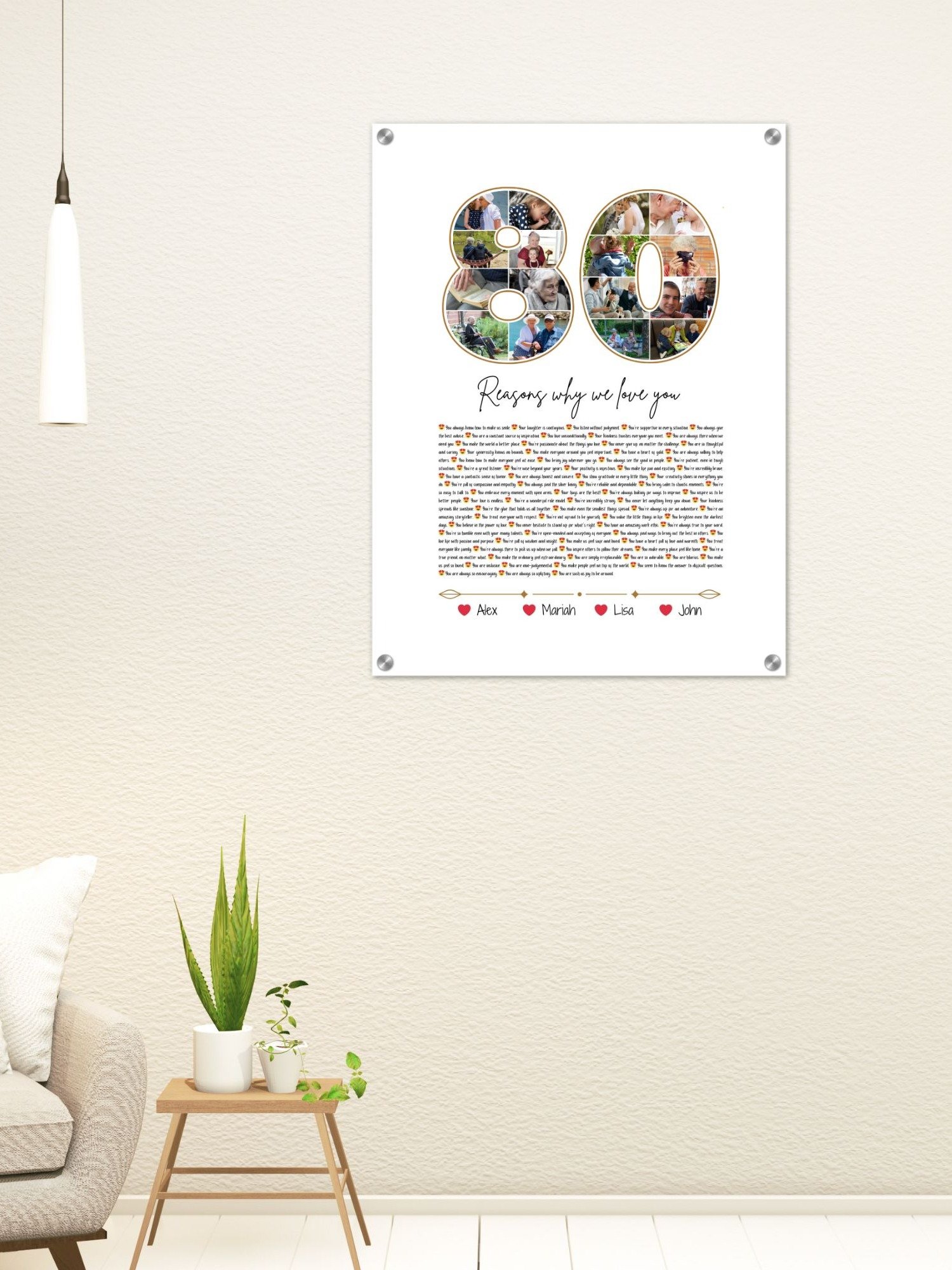 80 Reasons Why We Love You Canva Template product image (7)