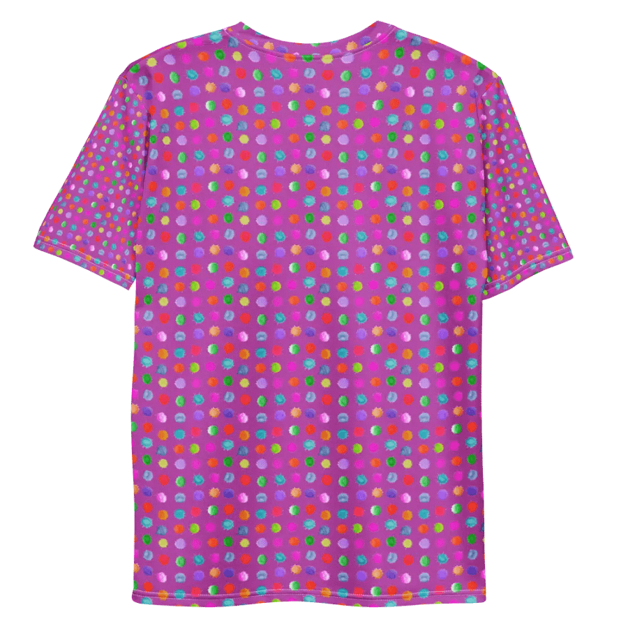 T shirt all over print watercolor dots product image (9)