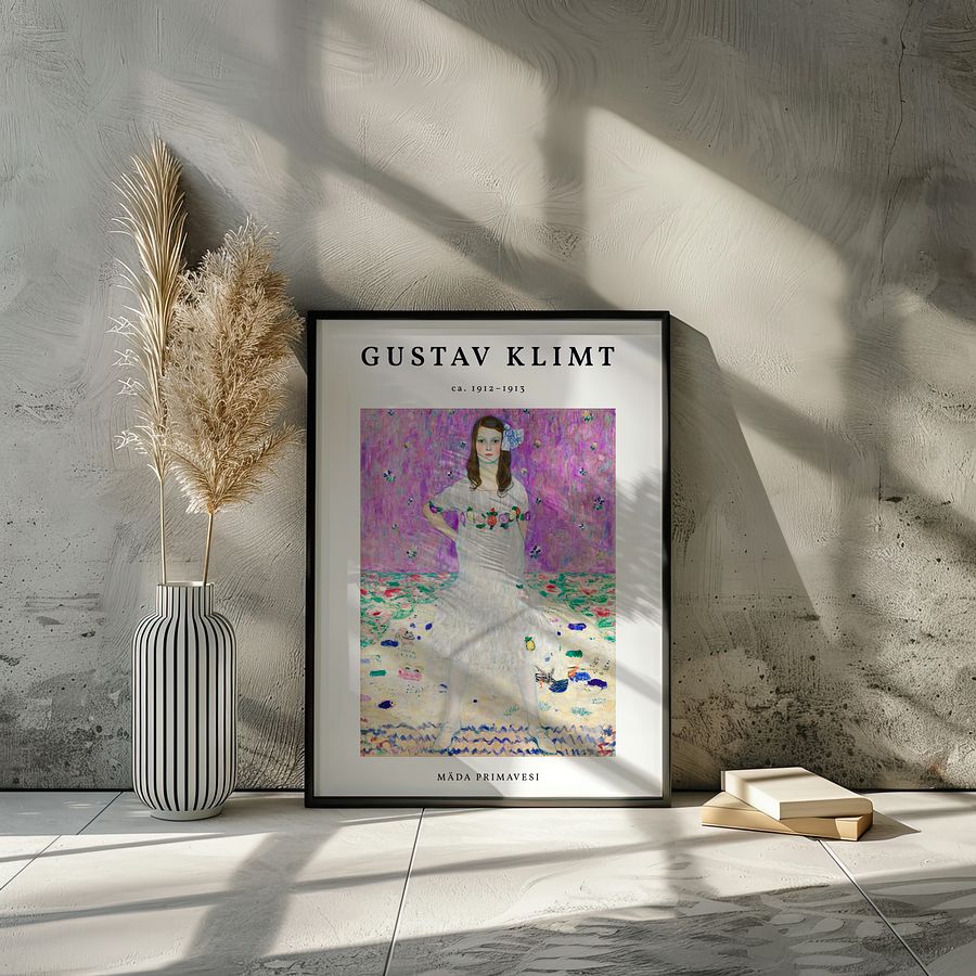 Mada Primavesi by Gustav Klimt Vintage Art Nouveau Poster product image (26)