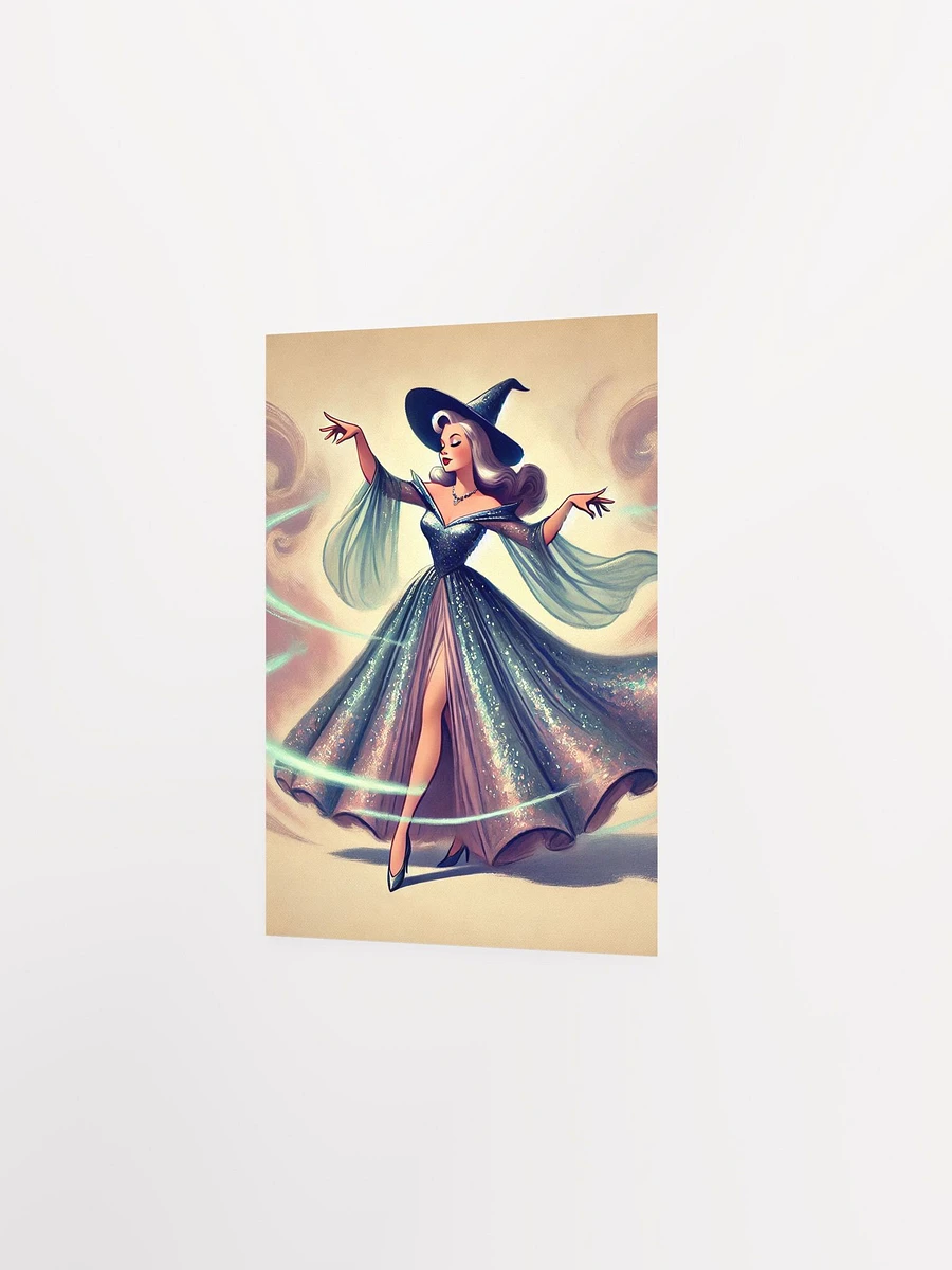 Dancing Witch Vintage-Style Matte Poster product image (13)