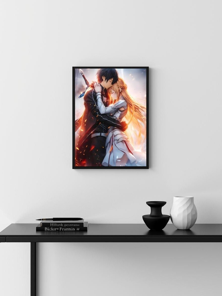 Sword Art Online – Kirito & Asuna Eternal Bond – 8x10 Metal Print product image (3)